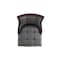 Manhattan Comfort Fifth Avenue Faux Leather Counter Stool in Pebble Grey- Set of 3 3-CS012-PE - alternate 8